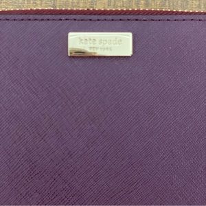 Kate Spade burgundy wallett